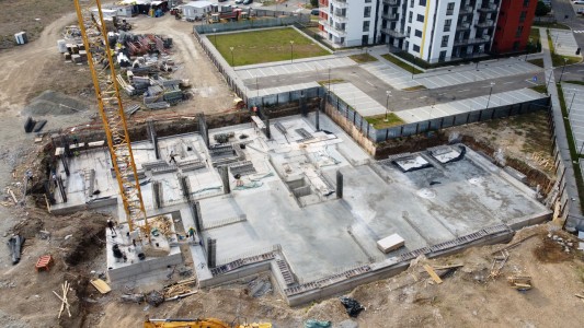 Jurnal de șantier: Evoluție lucrări blocul III Adora Forest, septembrie 2020