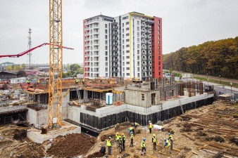 Jurnal de șantier: Evoluție lucrări blocul III Adora Forest, noiembrie 2020