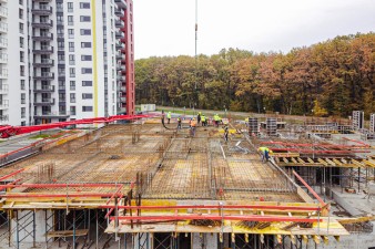 Jurnal de șantier: Evoluție lucrări blocul III Adora Forest, noiembrie 2020