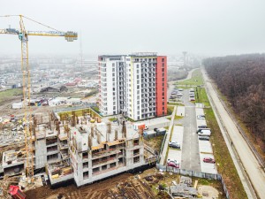 Jurnal de șantier: Evoluție lucrări blocul III Adora Forest, ianuarie 2021