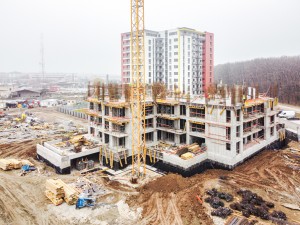 Jurnal de șantier: Evoluție lucrări blocul III Adora Forest, ianuarie 2021