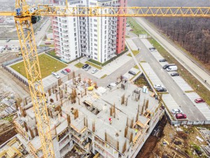 Jurnal de șantier: Evoluție lucrări blocul III Adora Forest, ianuarie 2021