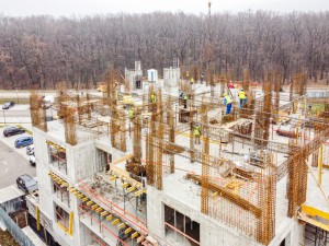 Jurnal de șantier: Evoluție lucrări blocul III Adora Forest, ianuarie 2021